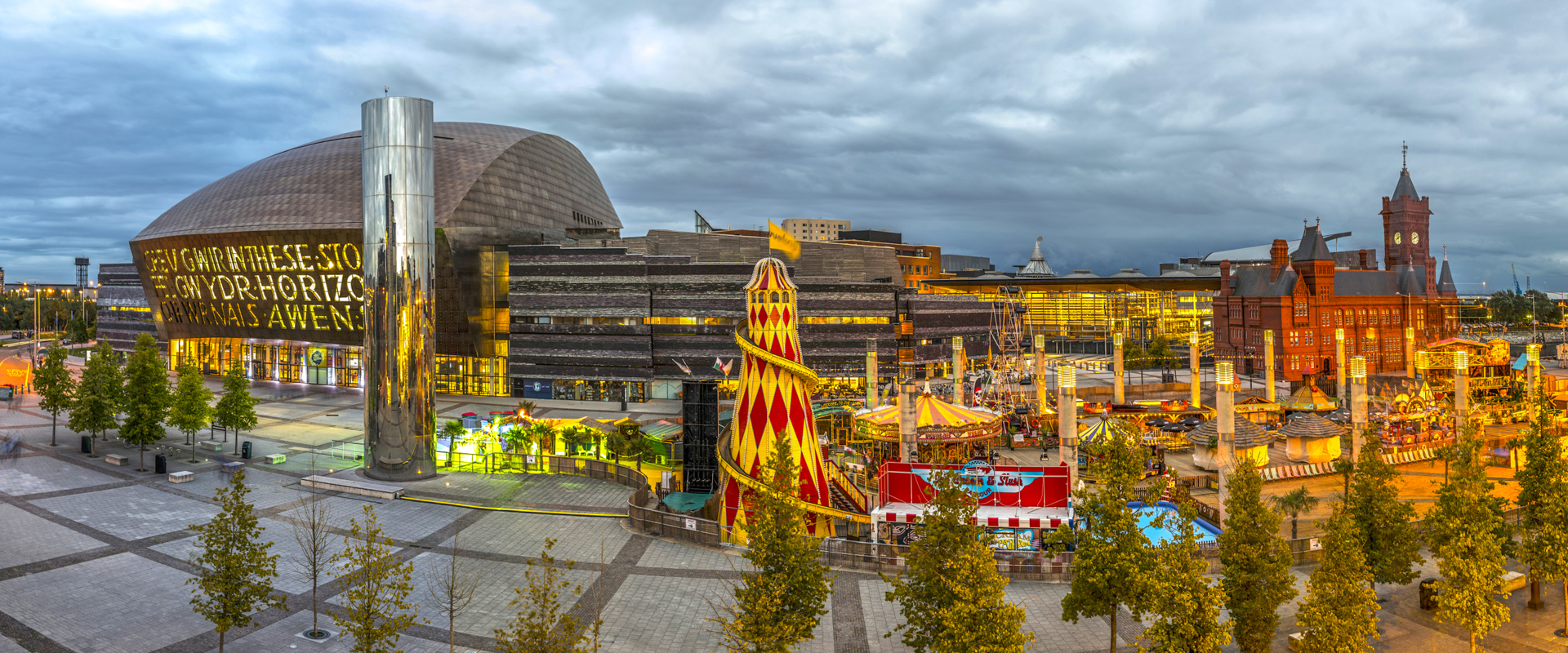 Cardiff Bay at Night